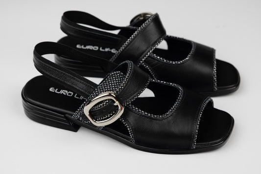 Sandale dama piele naturală LSD 1001 N