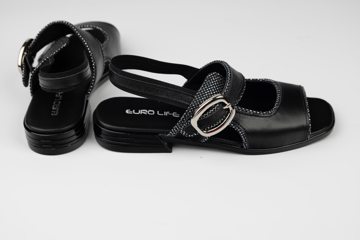 Women's genuine leather sandals LSD 1001 N