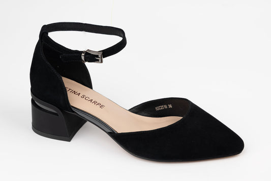 Pantofi dama piele naturală întoarsă BETINA 2518 N Vel