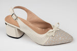 Pantofi dama piele naturala LSD 2500 Crem