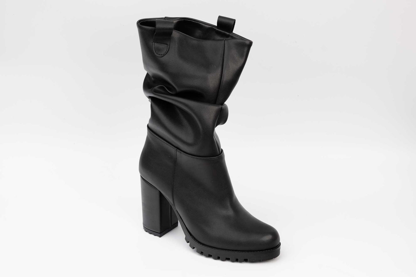 Ghete dama casual piele ecologica LONDON 136-21 N box