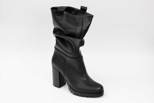 Ghete dama casual piele ecologica LONDON 136-21 N box