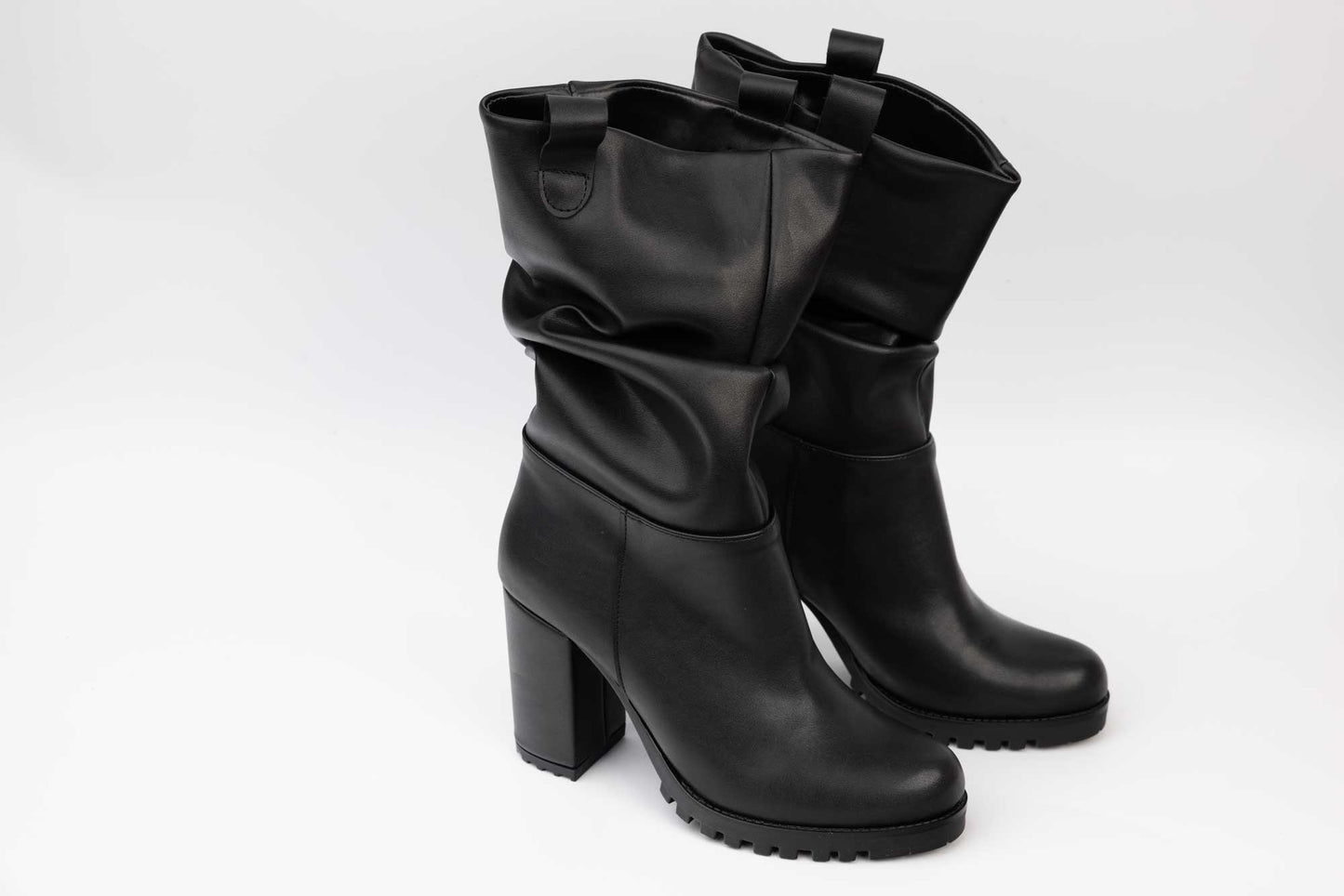 Ghete dama casual piele ecologica LONDON 136-21 N box
