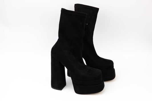 Ghete dama casual piele ecologica LONDON