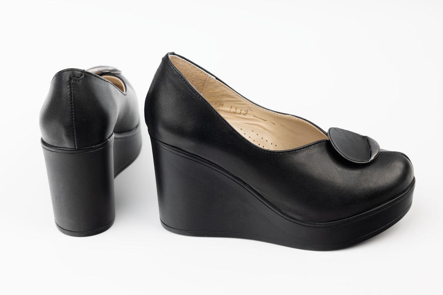 Women's orthopedic genuine leather shoes PERLA 1312 N Box