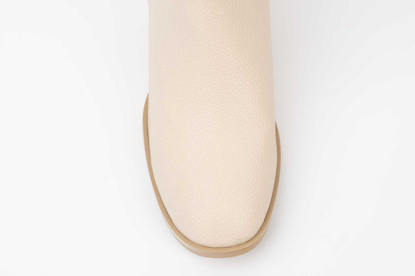 Ghete dama casual piele ecologica LONDON 6001-17 Bej