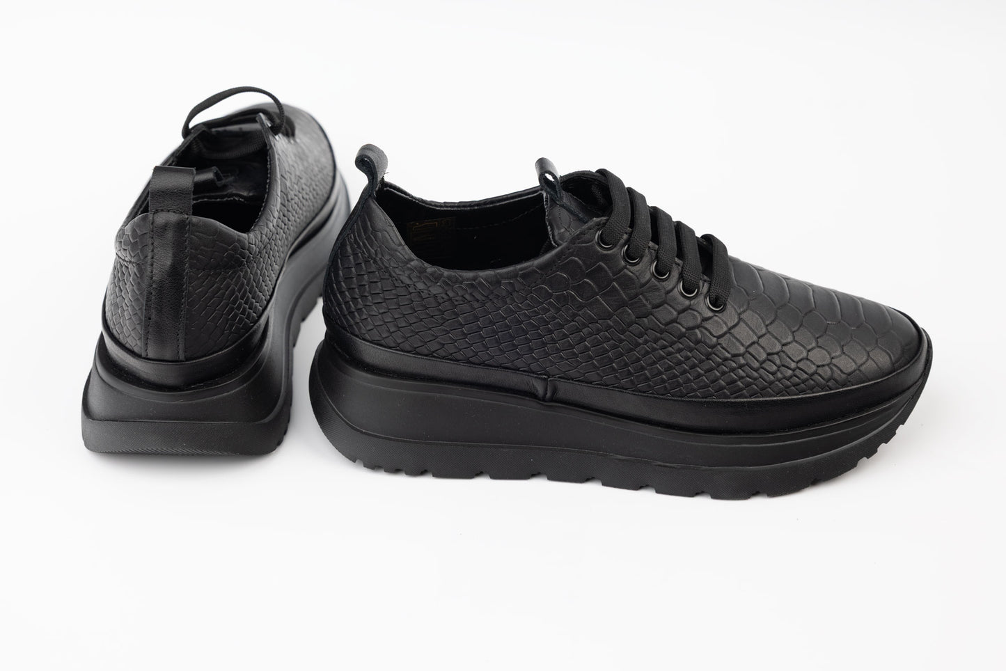 Women's casual genuine leather shoes PERLA 2026 N croco