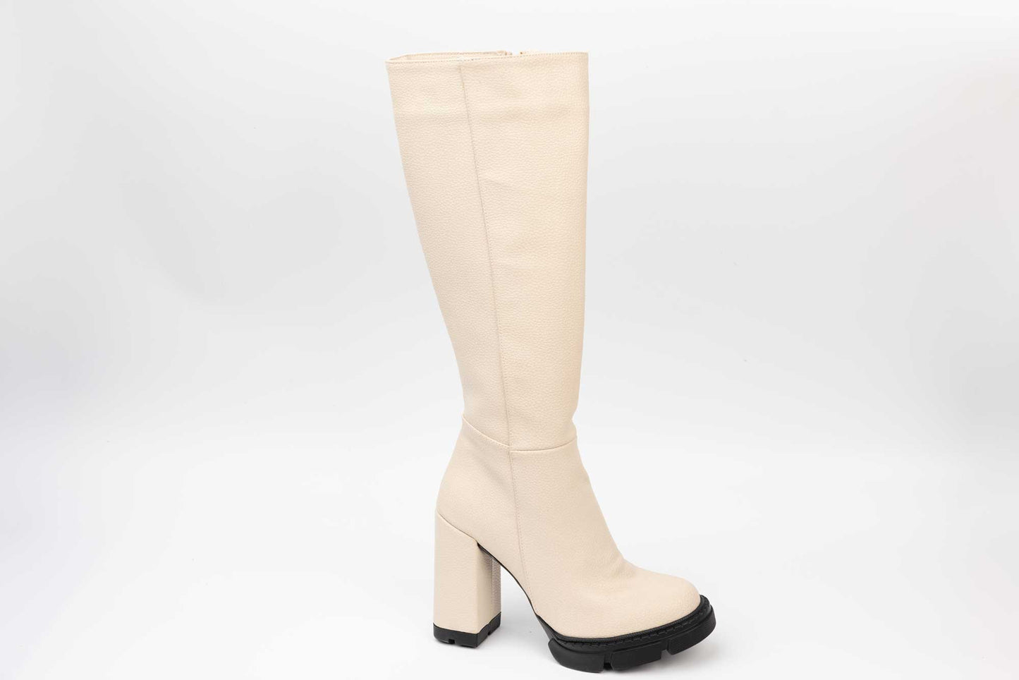 Women's boots eco leather LONDON 4701-25 Beige