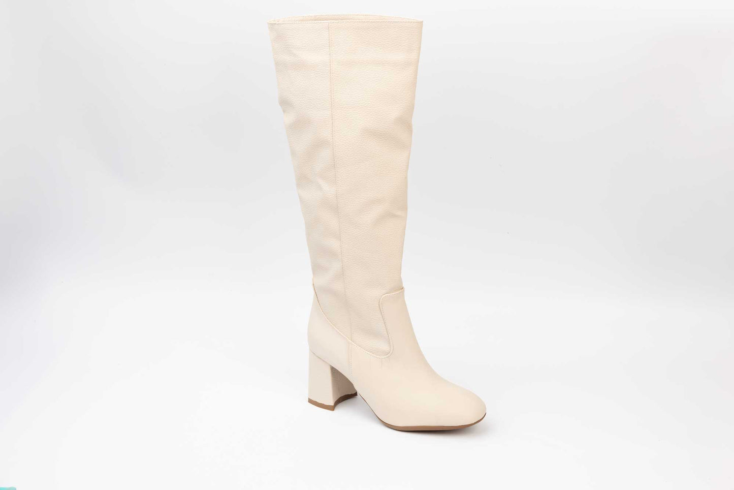 Women's boots eco-leather premium LONDON 2098-22 BEIGE