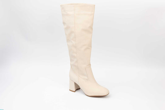 Cizme dama piele eco premium LONDON 2098-22 BEJ