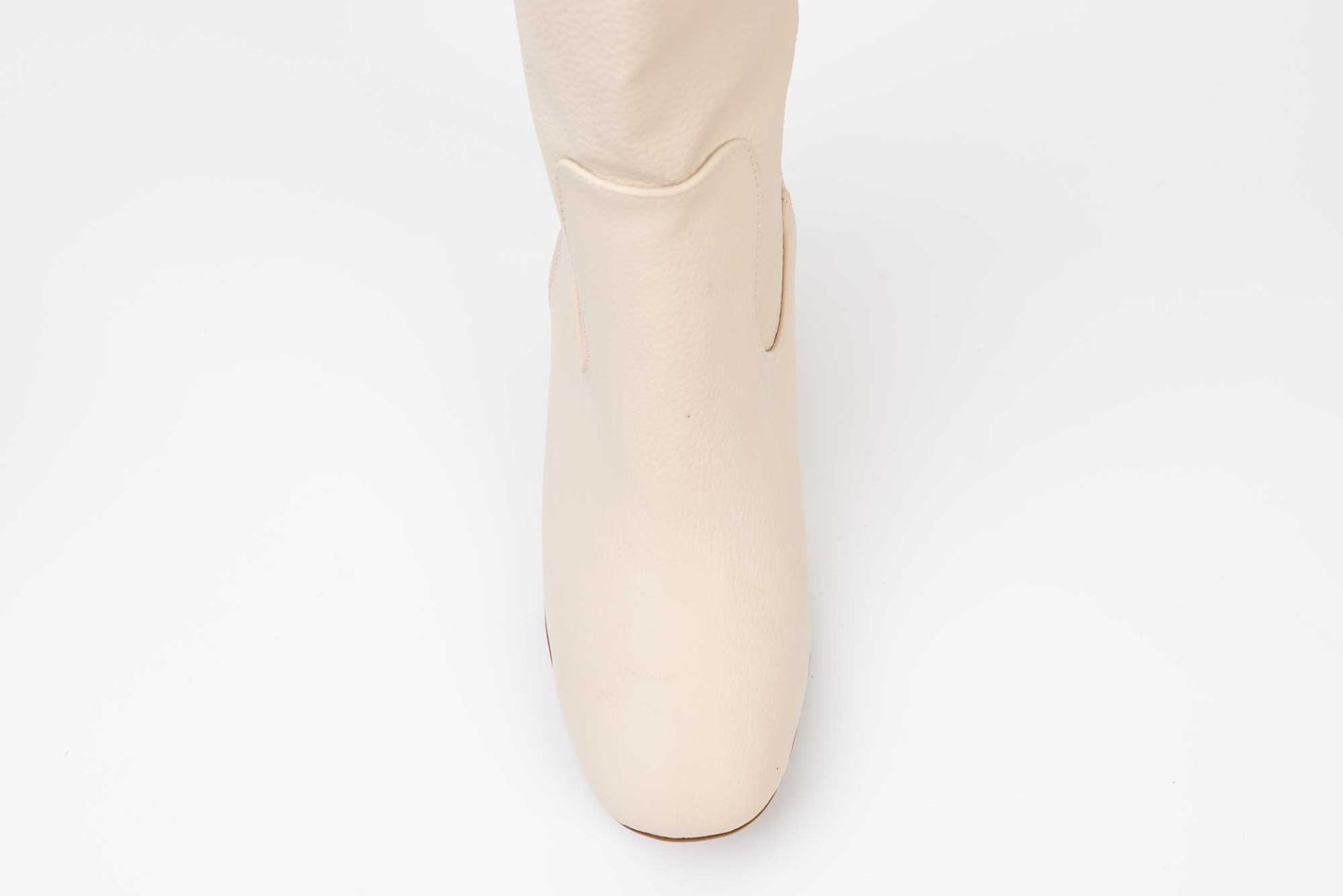 Women's boots eco-leather premium LONDON 2098-22 BEIGE