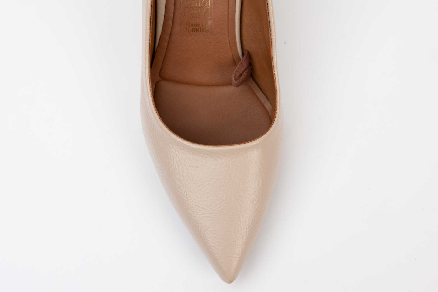 Pantofi dama piele eco premium 1301-13 ten