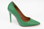 Pantofi dama piele eco premium LONDON 1900-14 Verde