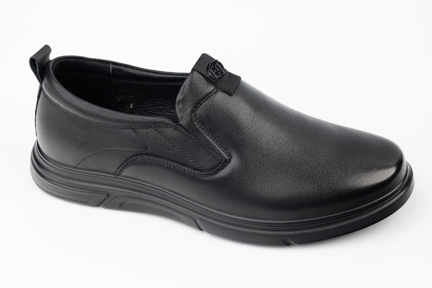 Men's casual shoes made of genuine leather JOHAN 202405 N