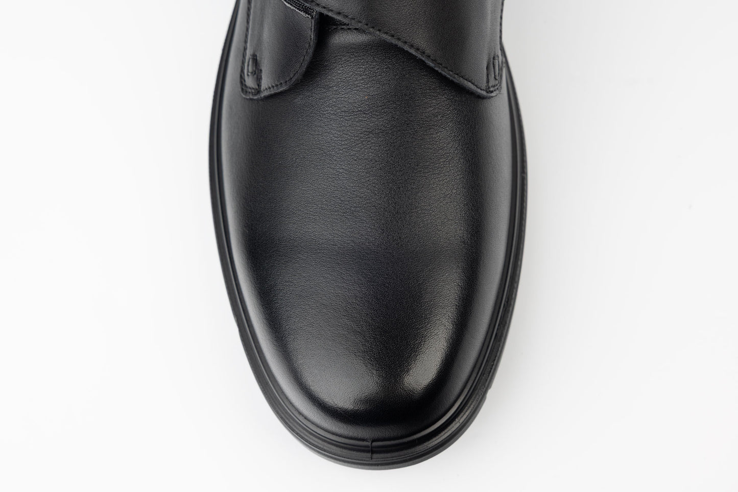 Men's genuine leather shoes JOHAN 8012 N with velcro