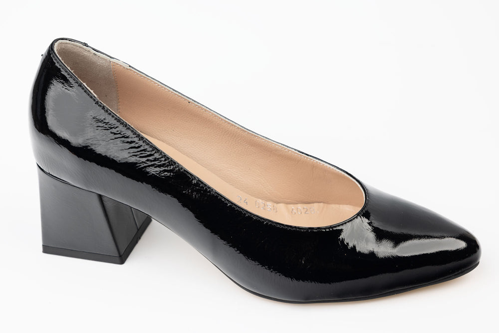 Pantofi dama piele naturală LSD 0258 N lac