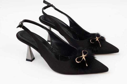 Pantofi dama piele eco decupati LONDON