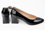 Pantofi dama piele naturală LSD 0258 N lac