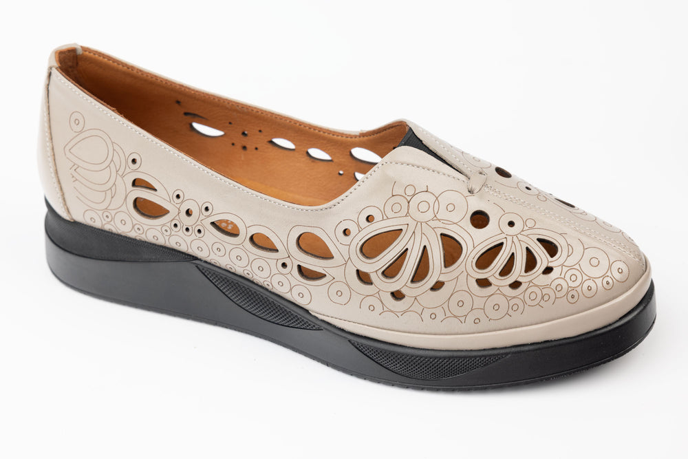 Pantofi dama piele naturală LSD 161 Vizon