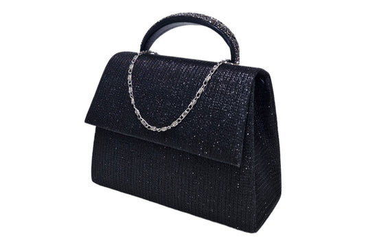 Plic dama 253 negru dungi