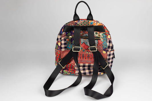 Rucsac din textil FENIX FASHION 2233 RED