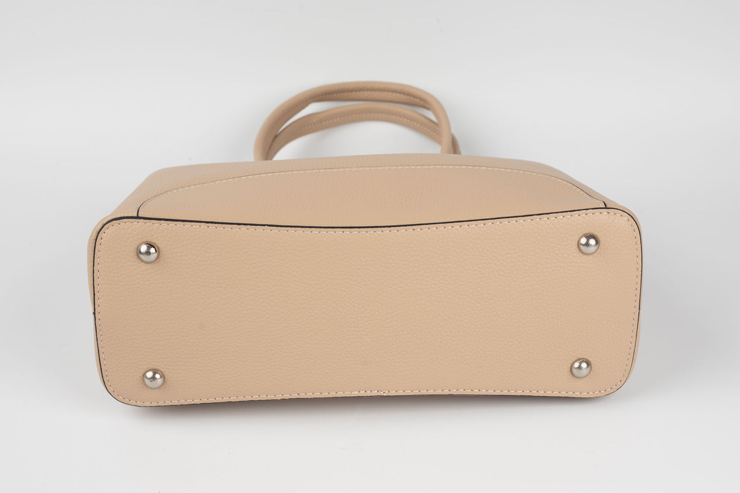 Geanta din piele naturală FENIX FASHION 097 APRICOT