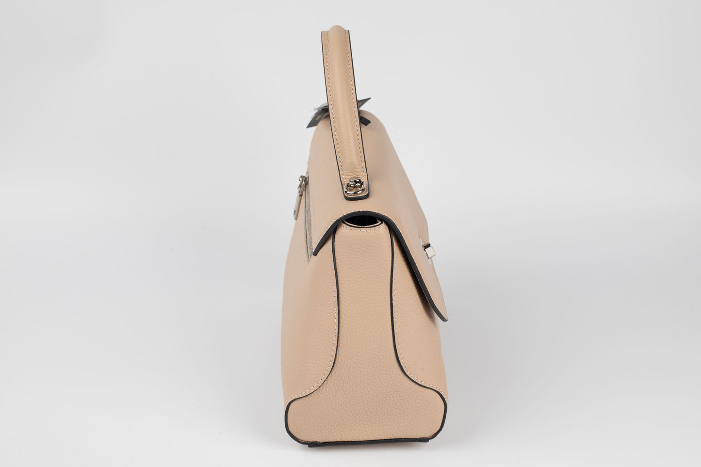 Geanta din piele naturală FENIX FASHION 019 APRICOT