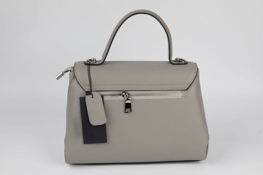 Geanta din piele naturală FENIX FASHION 019 GREY