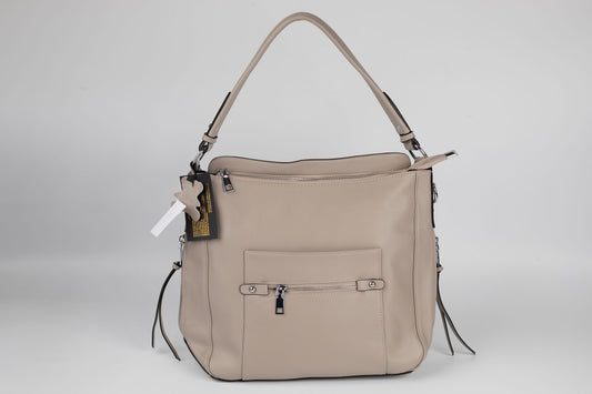 Geanta din piele naturală FENIX FASHION 21 26 GREY