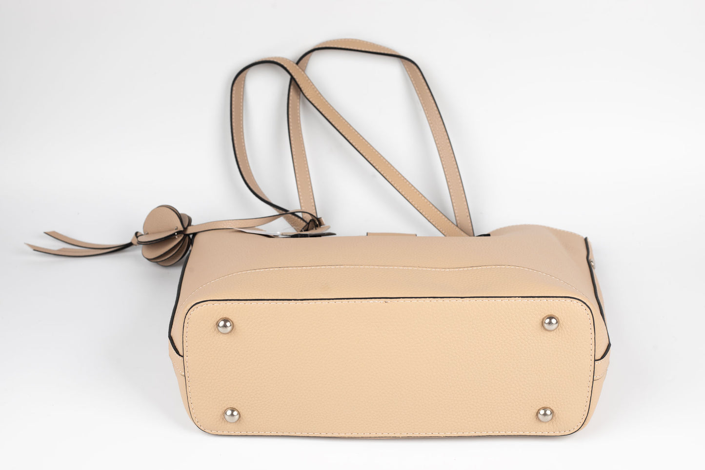 Geanta dama din piele naturală FENIX FASHION 020 APRICOT