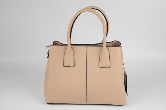 Geanta din piele naturală FENIX FASHION 89533 APRICOT