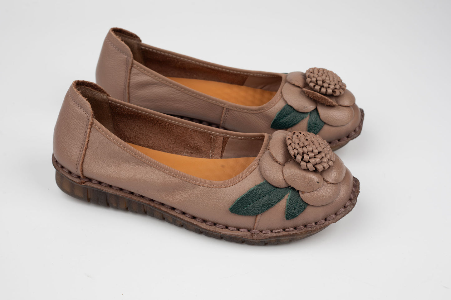 Pantofi damă piele naturală FORMAZIONE 1817 Apricot