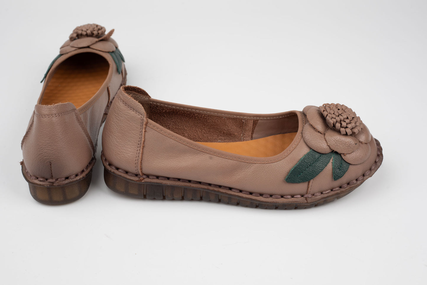 Pantofi damă piele naturală FORMAZIONE 1817 Apricot