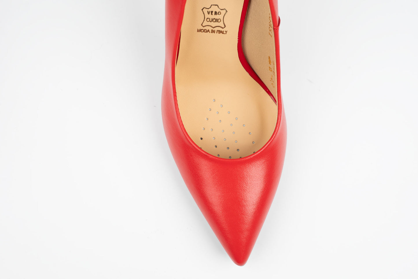 Pantofi damă piele naturală SALA 20851 Roșu