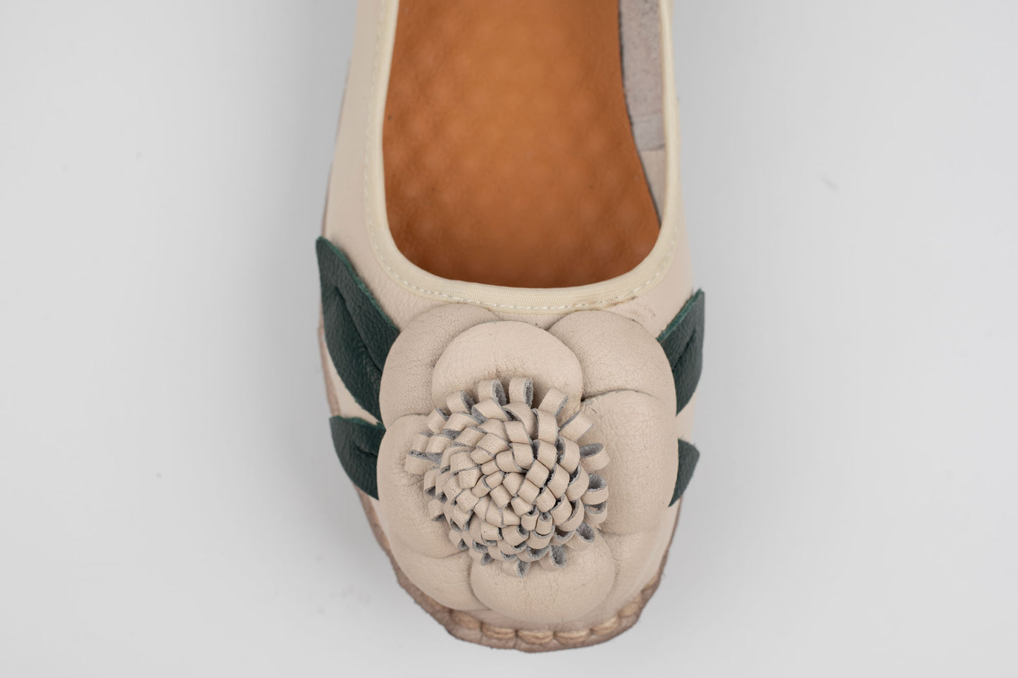 Pantofi damă piele naturală FORMAZIONE 1817 crem