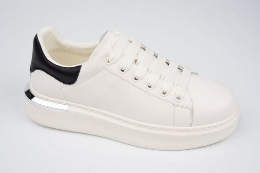 Pantofi bărbați casual piele naturală FRANCO GERARDO 5303 Alb