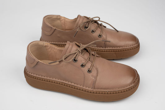 Pantofi dama piele naturală FORMAZIONE 663 Apricot