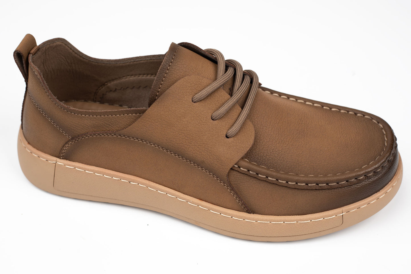 Pantofi barbati casual piele naturala MELS 90007 Maro
