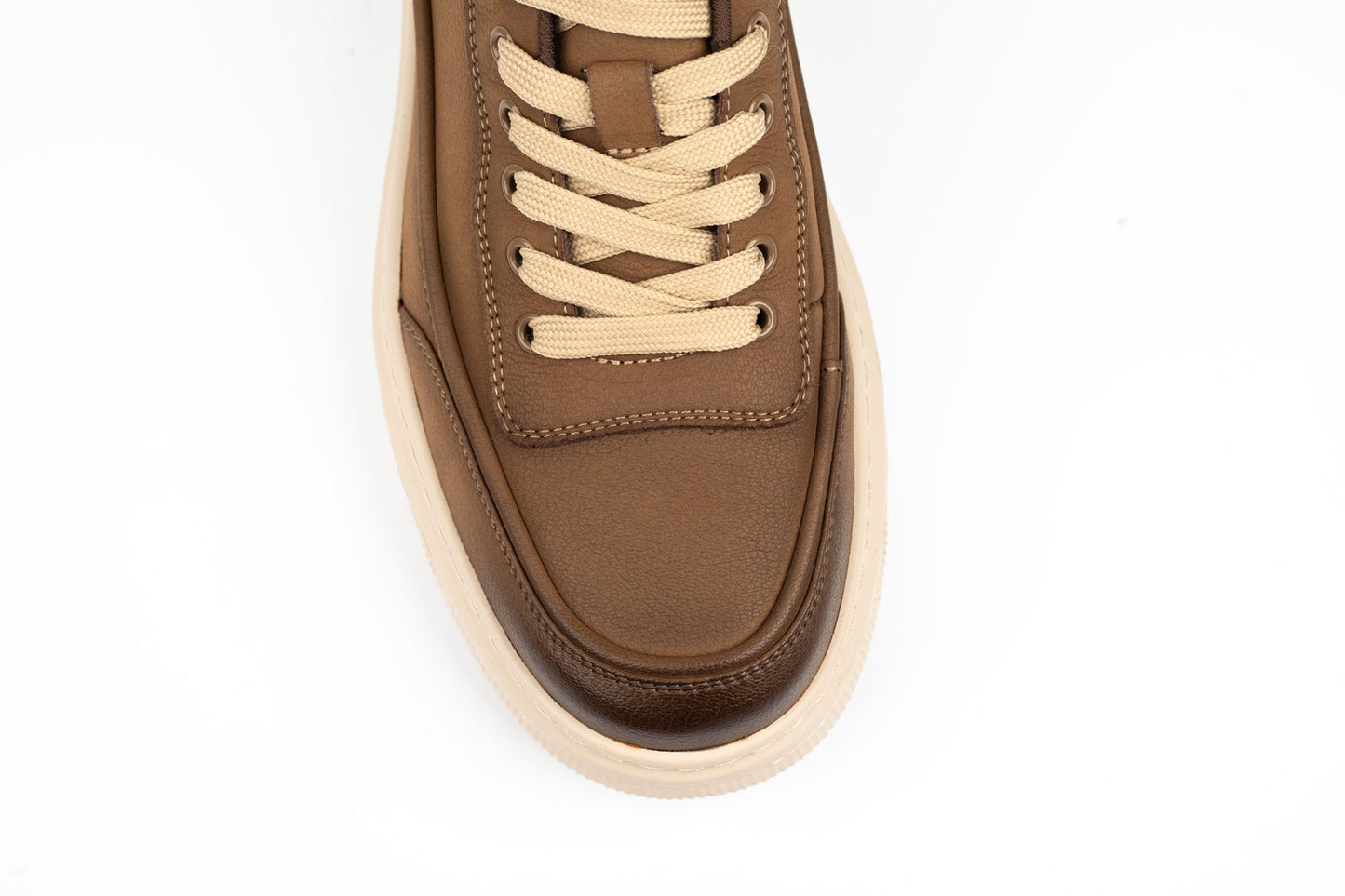 Pantofi casual din piele naturală MELS 18008 Maro