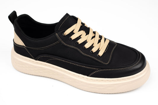 Pantofi casual din piele naturală MELS 18008 N