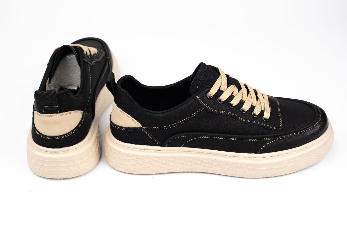 Pantofi casual din piele naturală MELS 18008 N