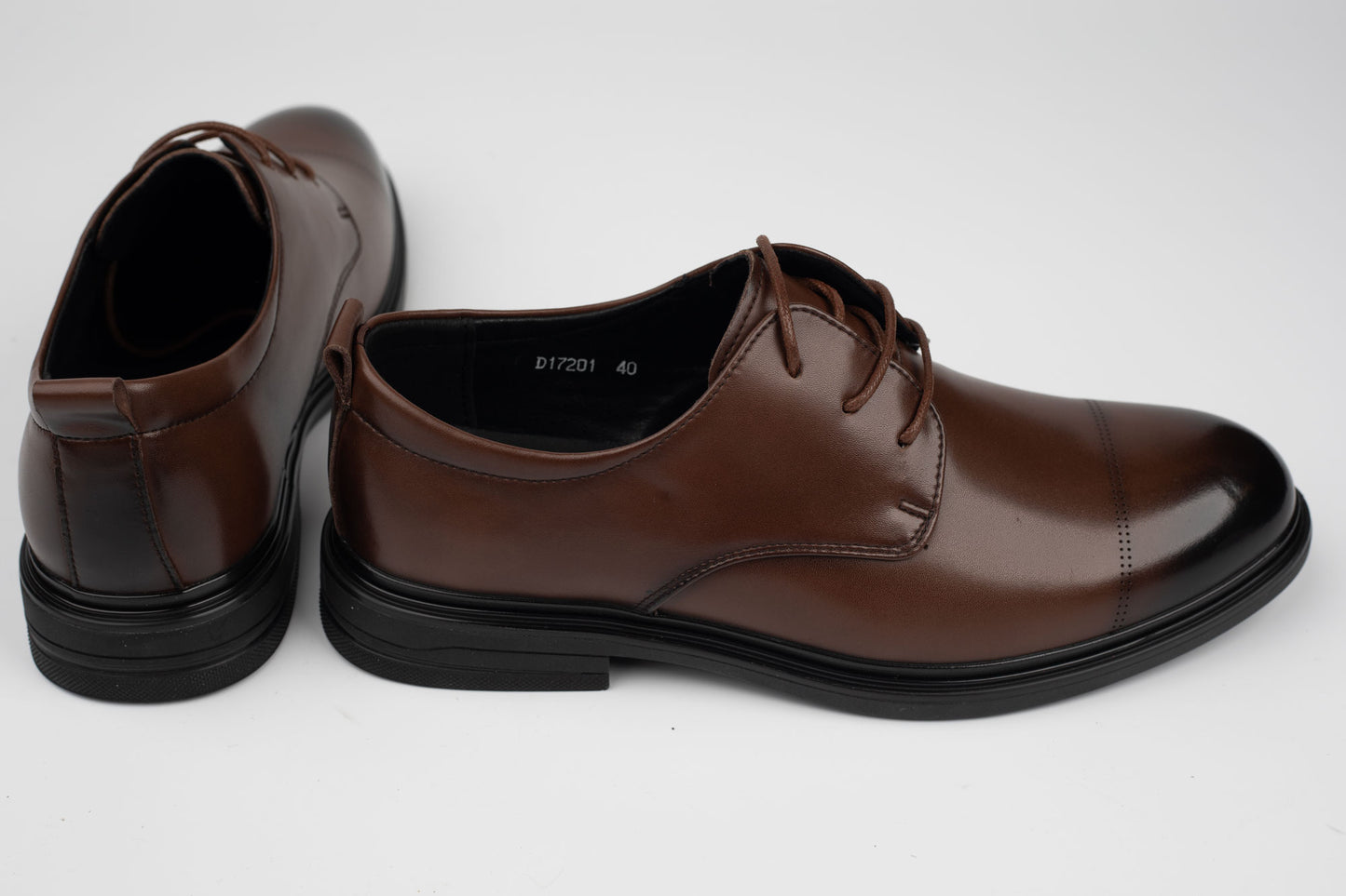 Pantofi barbati piele naturală MELS 17201 Maro
