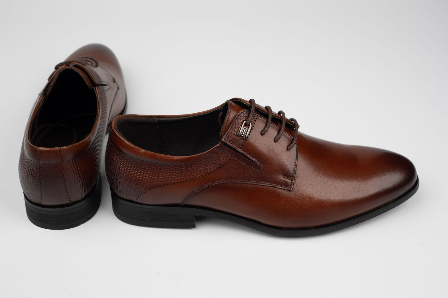 Pantofi barbati piele naturală JOHAN 6220 Maro