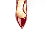Pantofi eleganti dama din piele naturala SALA 9457 bordo lac