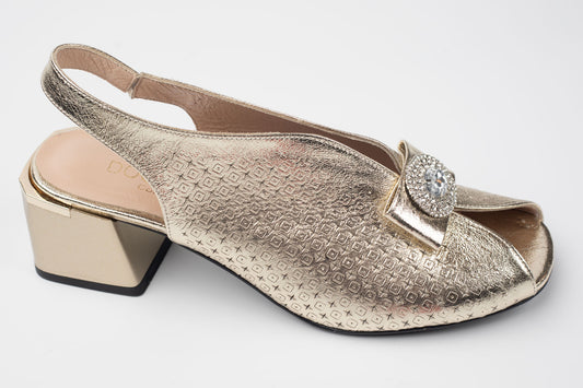 Sandale dama piele naturală DOGATI 1634-1 AURIU