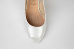 Sandale dama elegante din piele naturala SALA 9773 alb sidef
