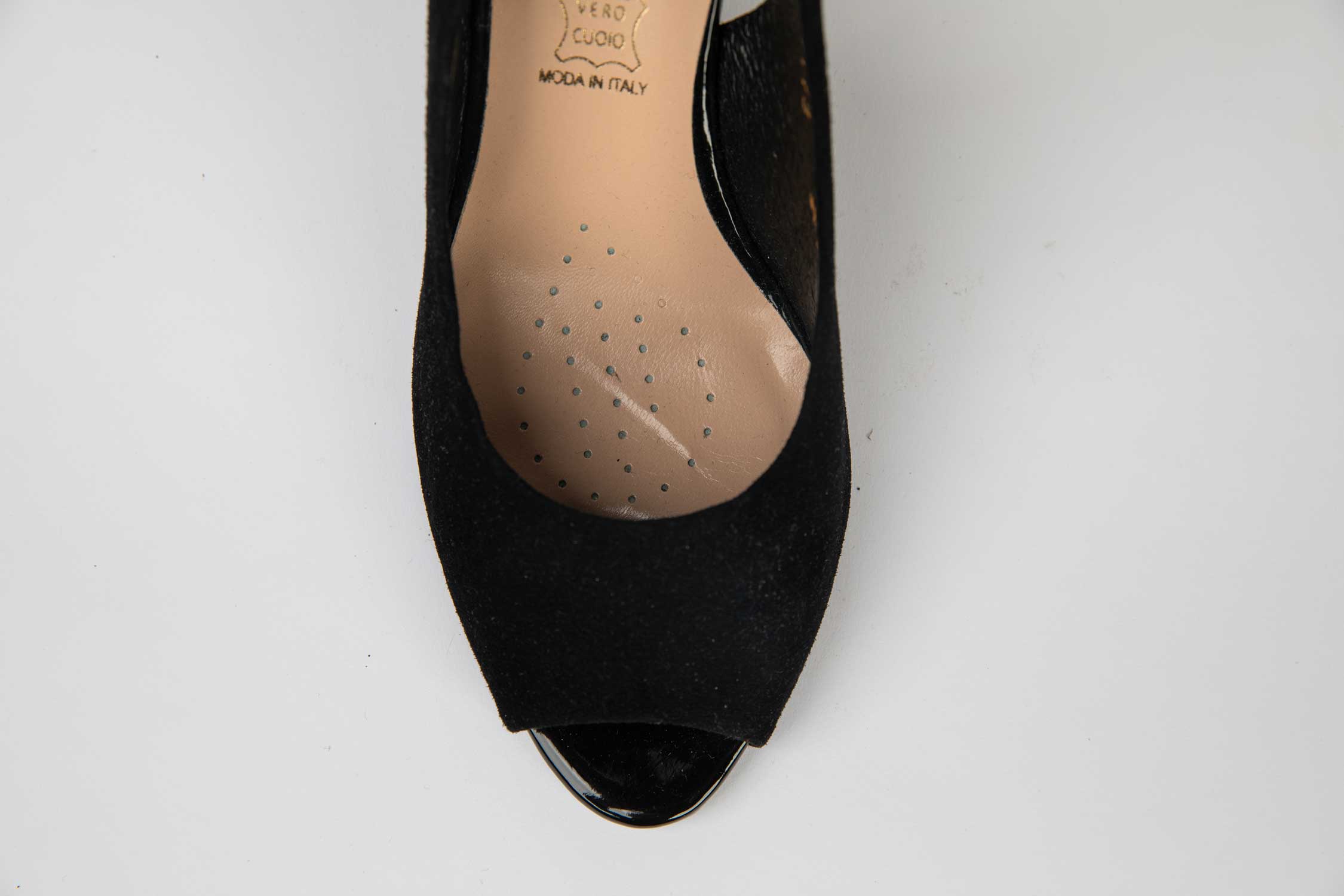 Sandale dama elegante din piele naturala 9773 negru velur