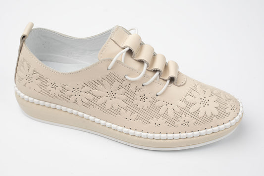 Pantofi damă piele naturală BIOFLEX 116 Bej