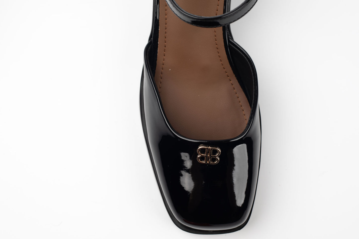 Pantofi damă piele naturală lăcuită FEELING 3533 N