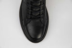 Pantofi barbati casual din piele naturala JOHN RICHARDO 159 negru (Black)